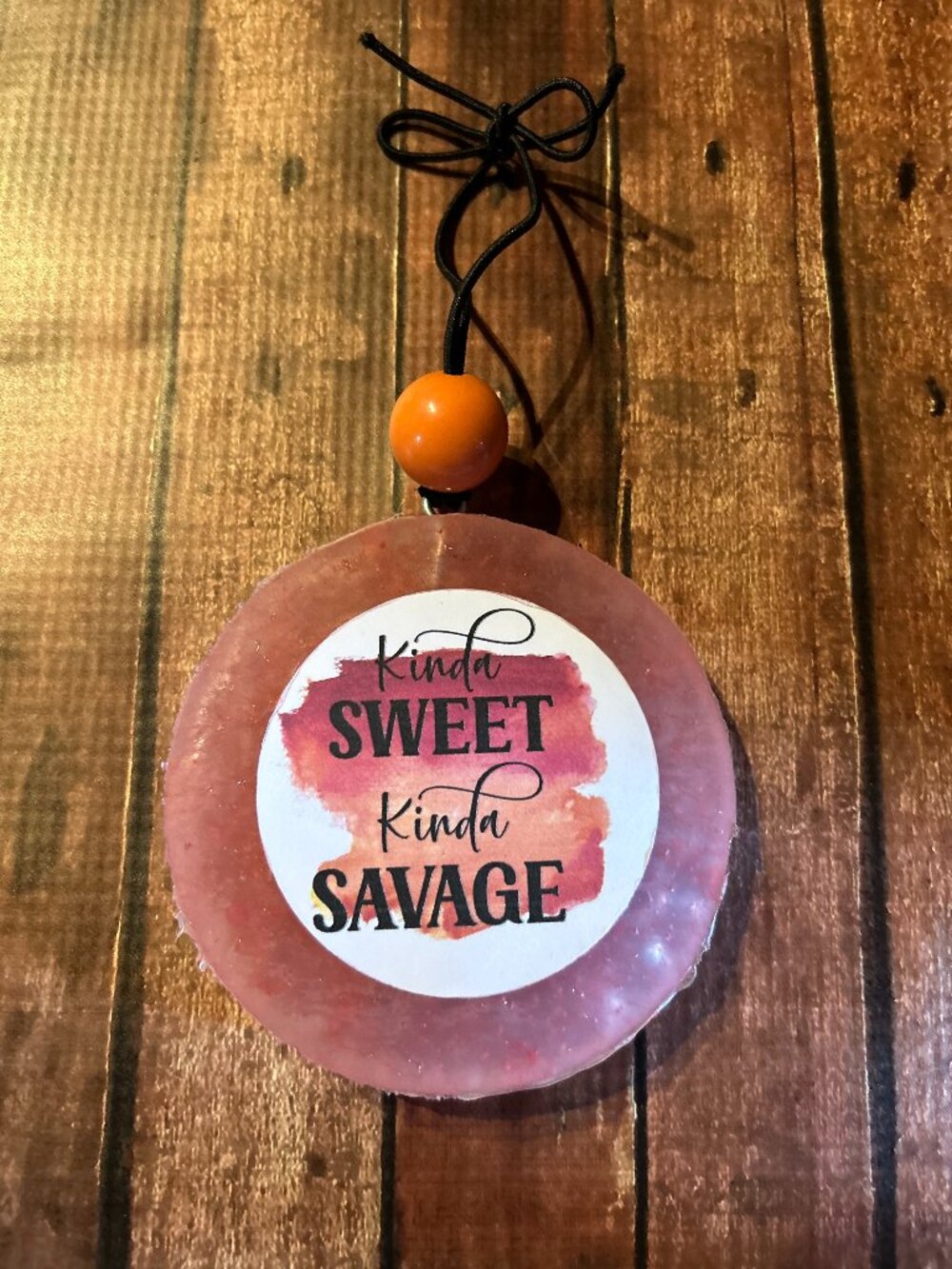 Kinda Sweet Kinda Savage Car Freshie